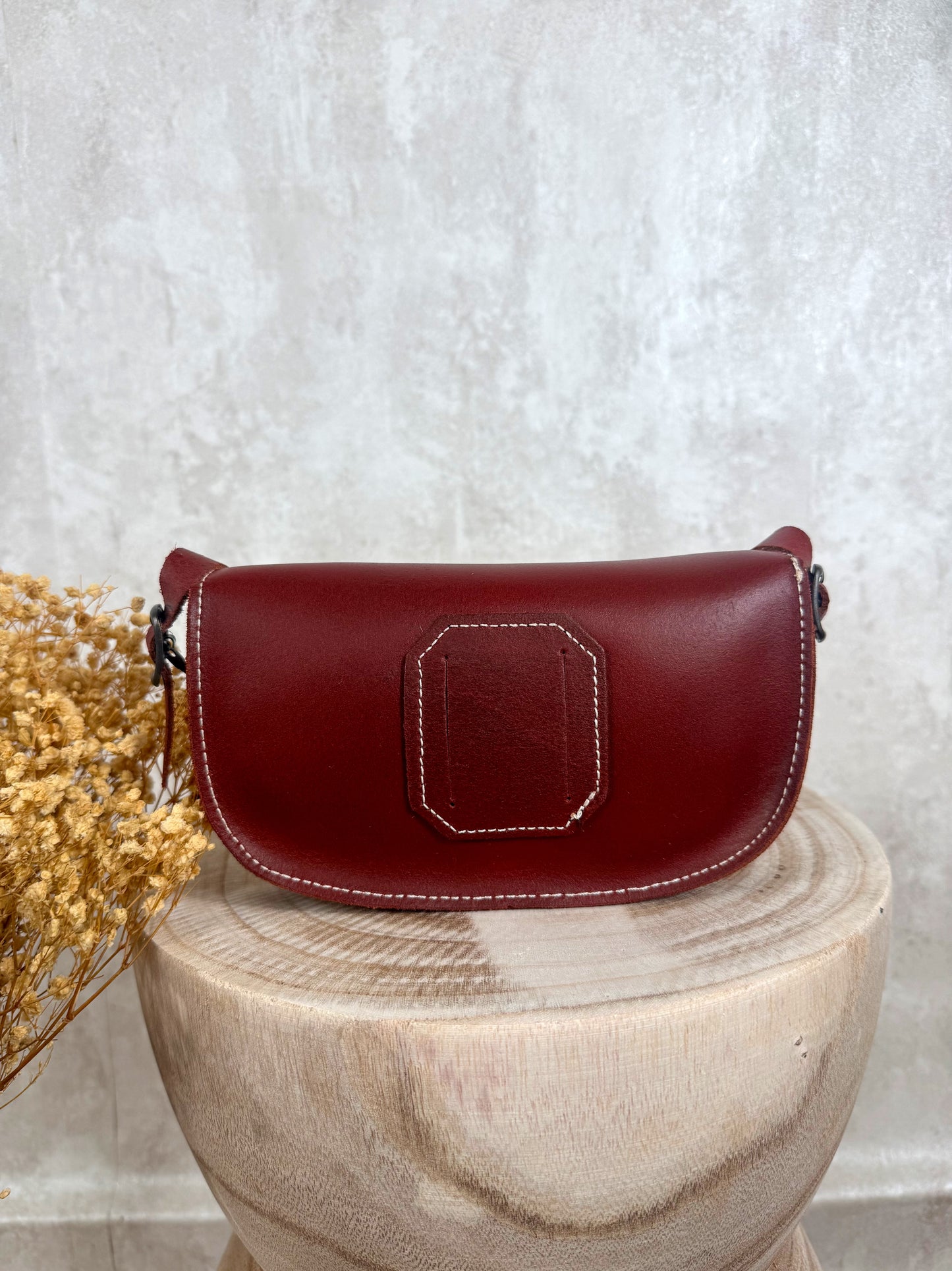 Bolso rociero MR6 cereza
