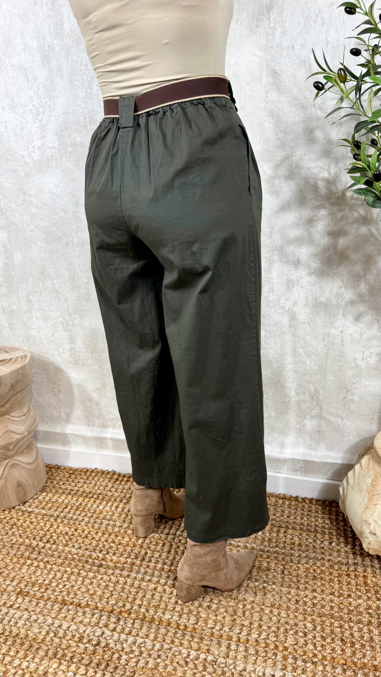 Pantalón Musgo.