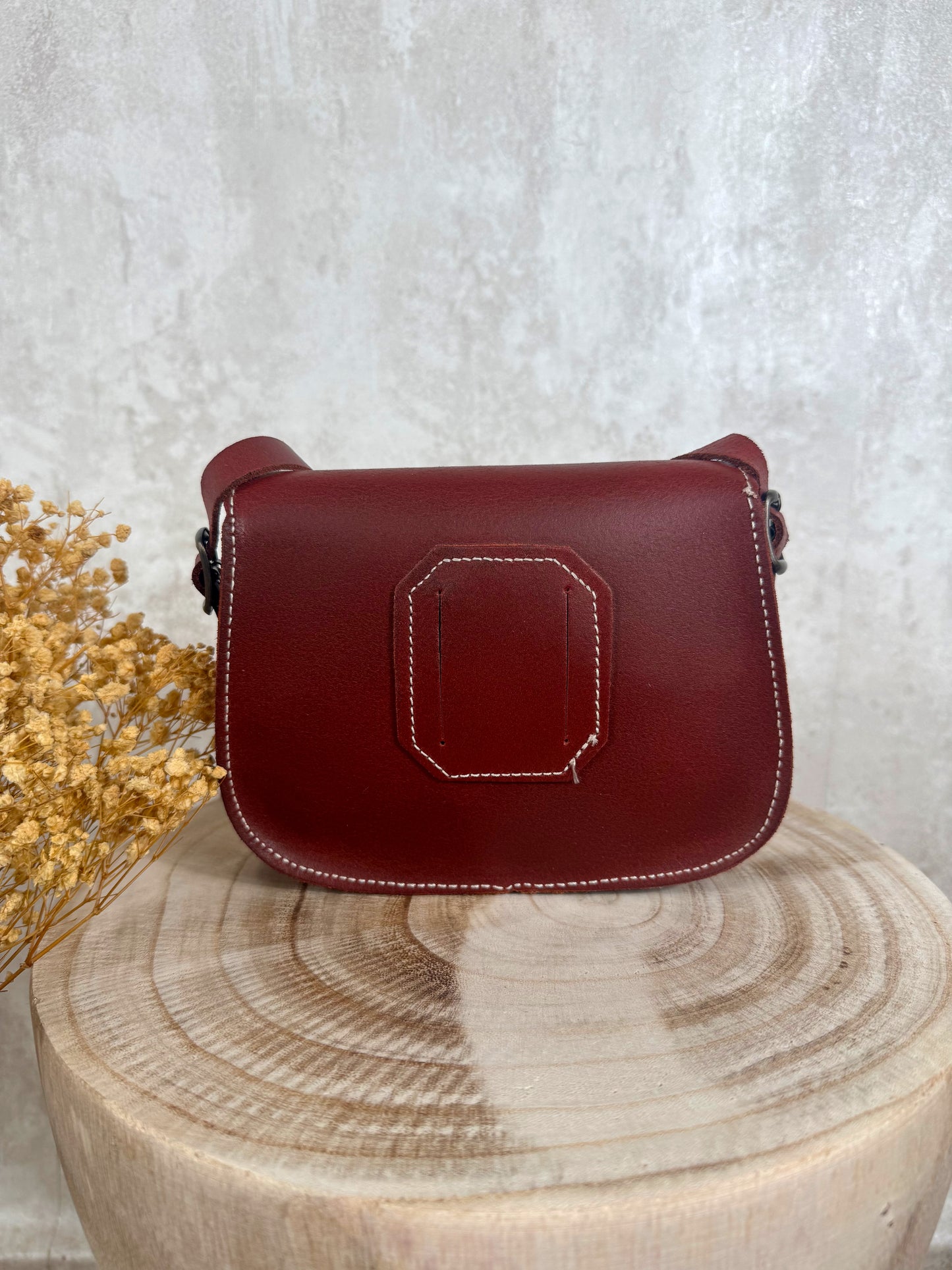 Bolso rociero MR5 cereza
