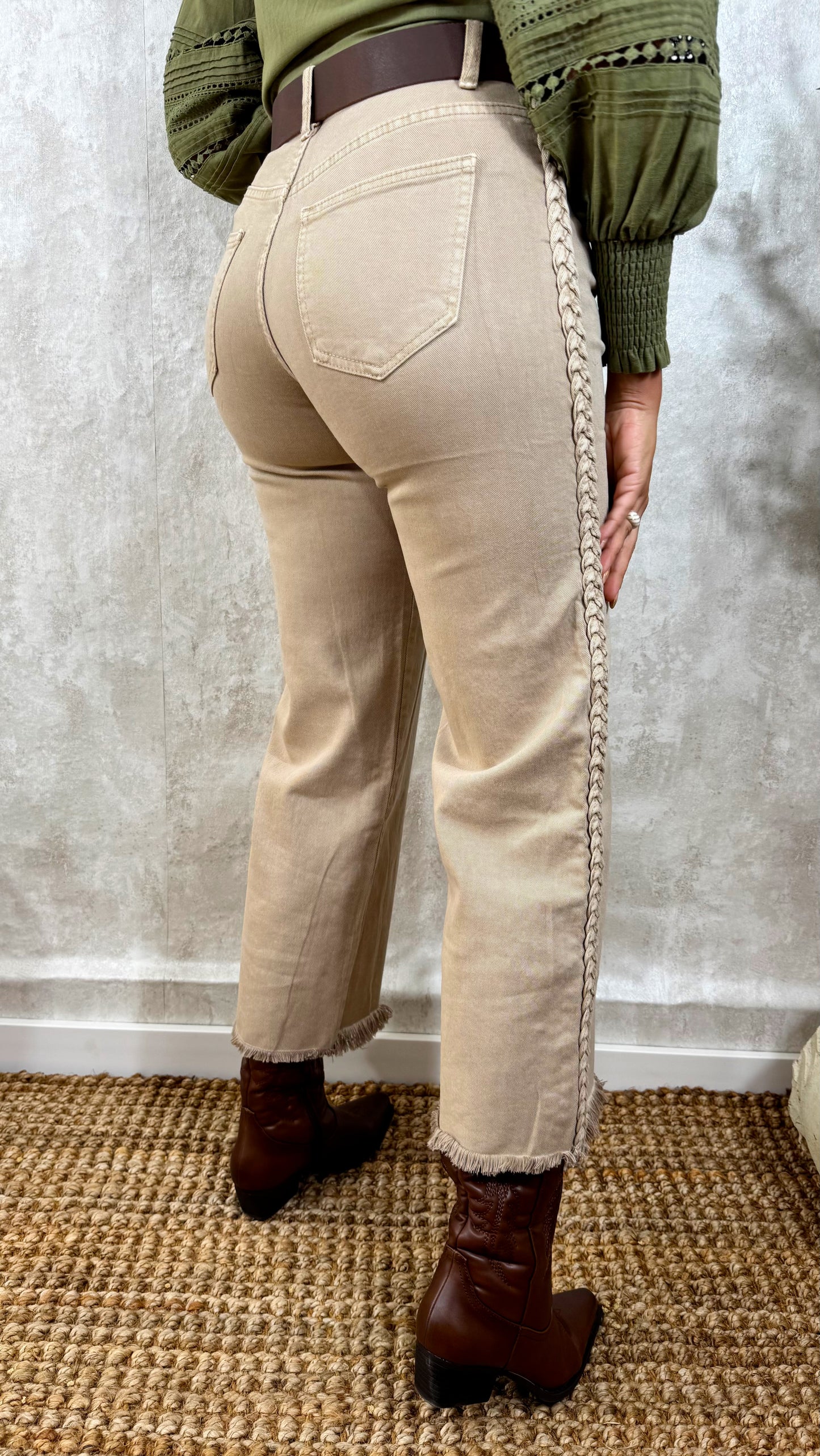 Pantalón Trenza