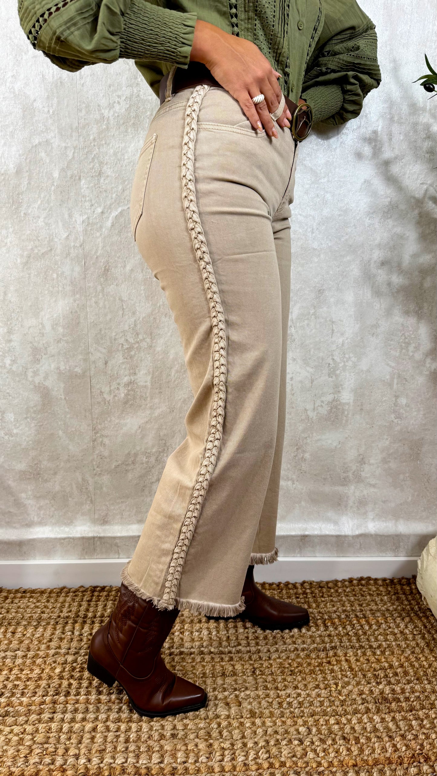 Pantalón Trenza