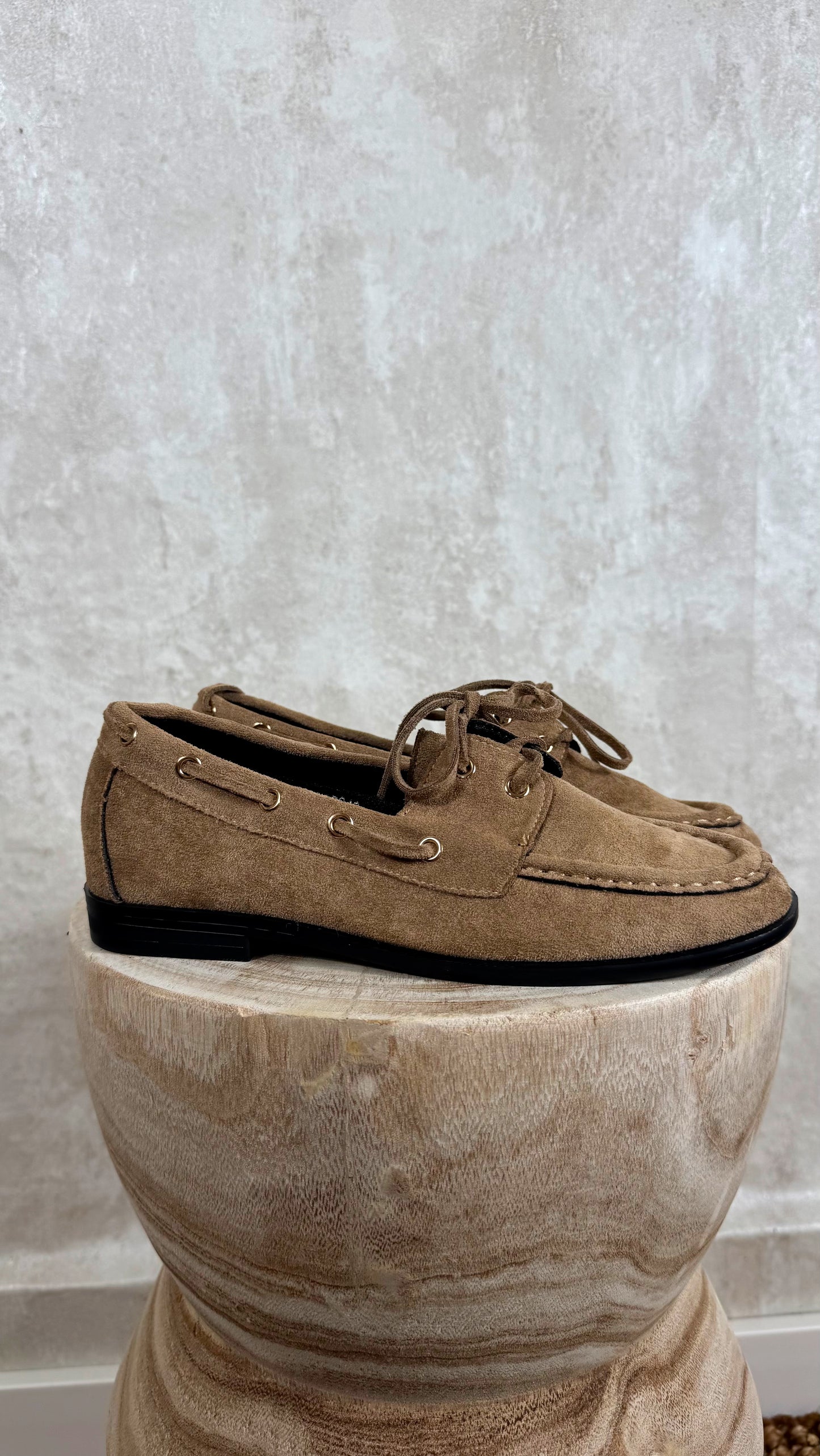 Mocasines de ante