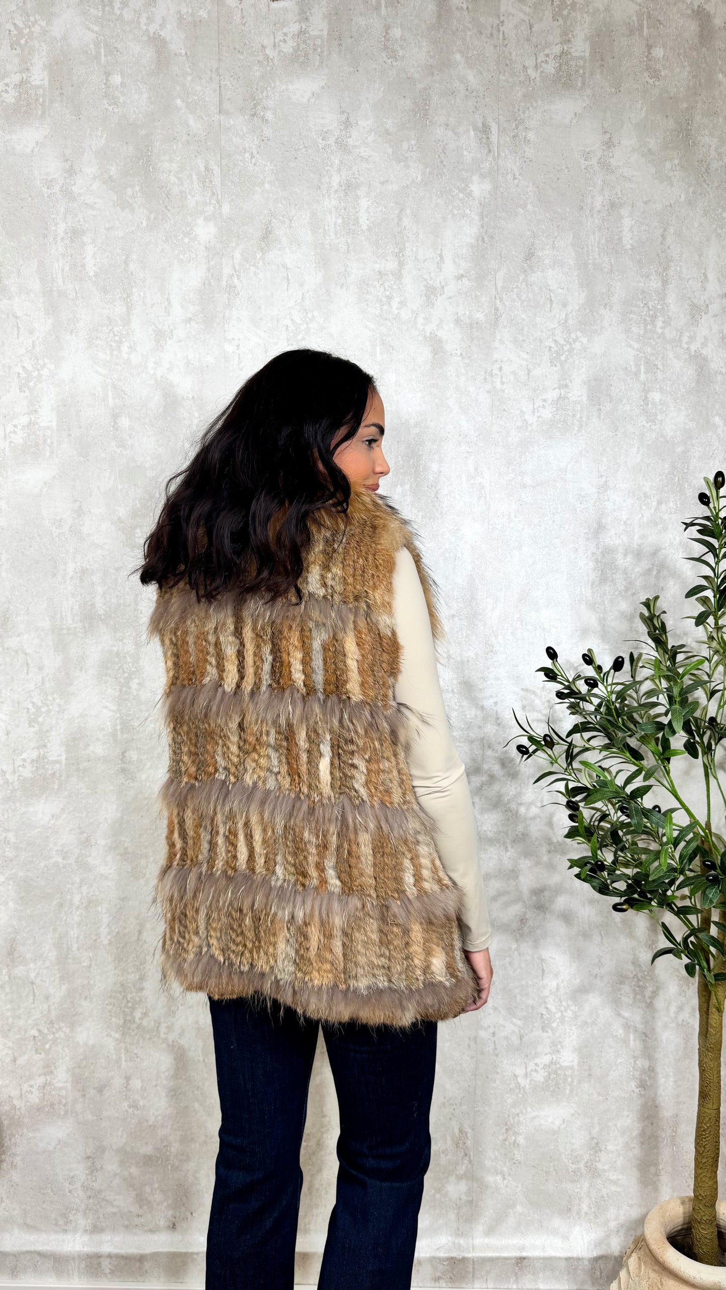 Chaleco natural Zorro