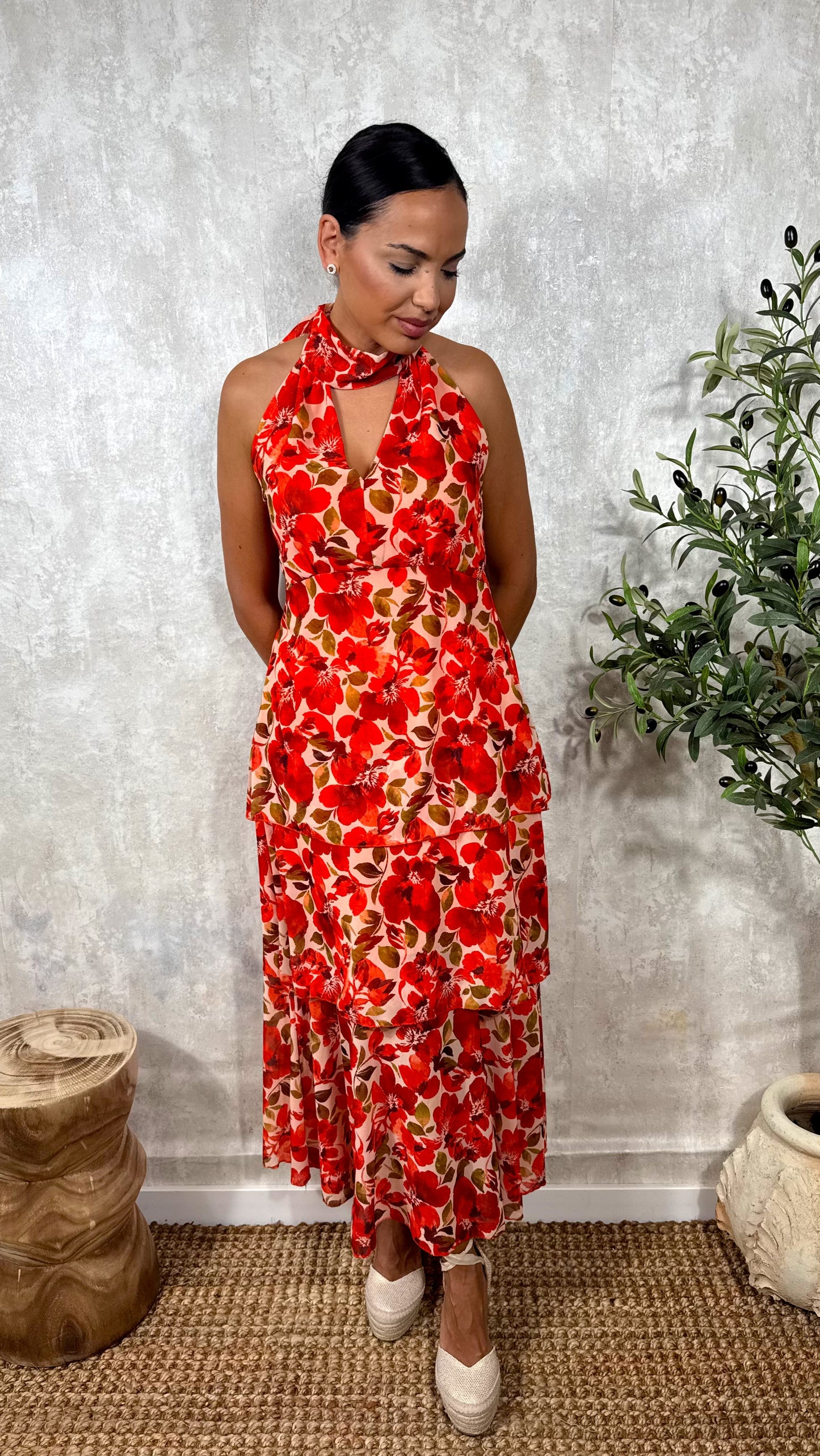 Vestido Floral - Mis Raices
