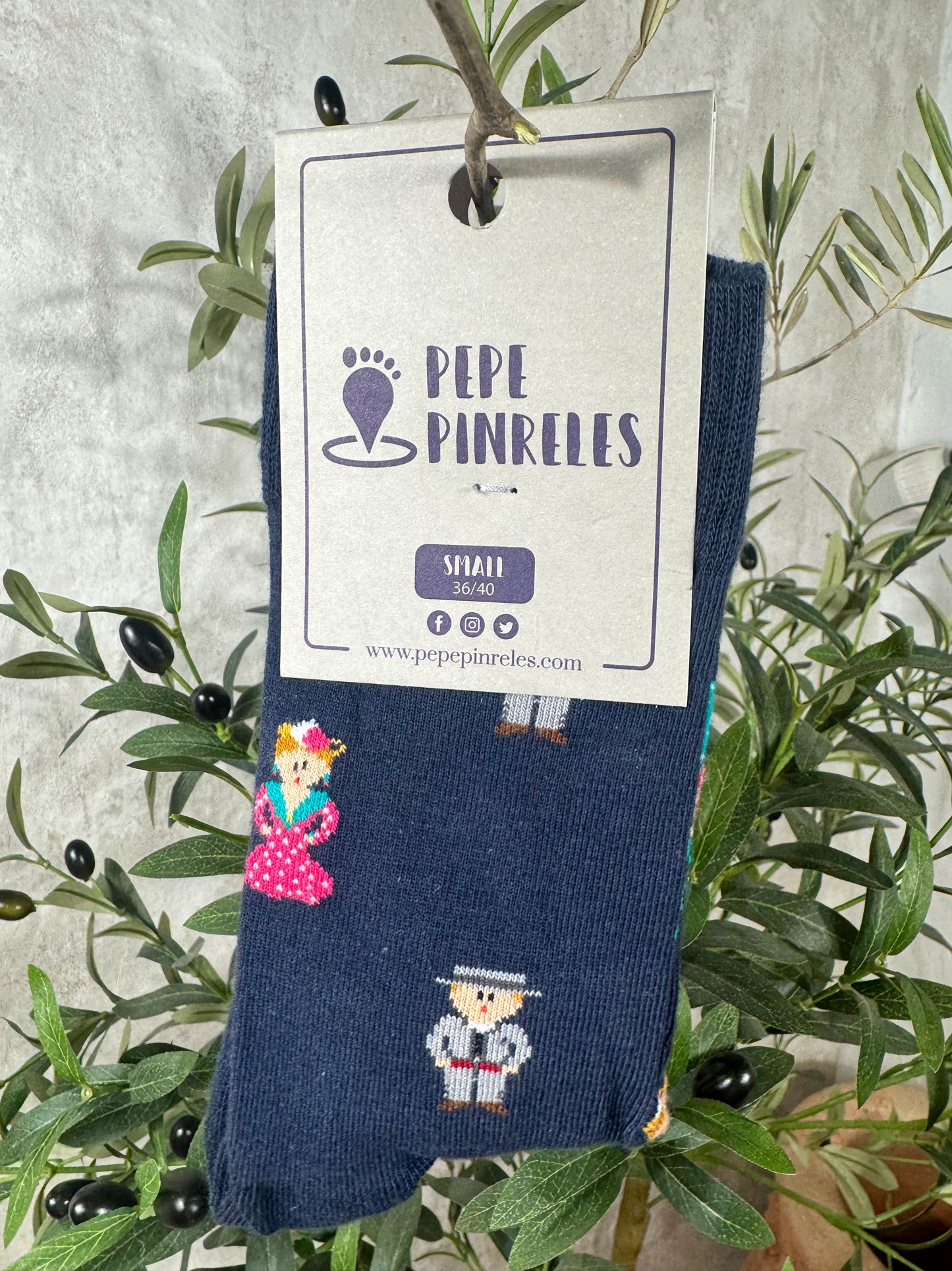 Calcetines flamenqueo