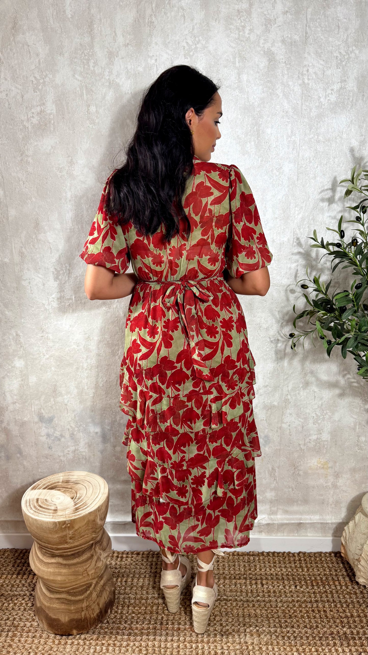 Vestido Floral - Mis Raices