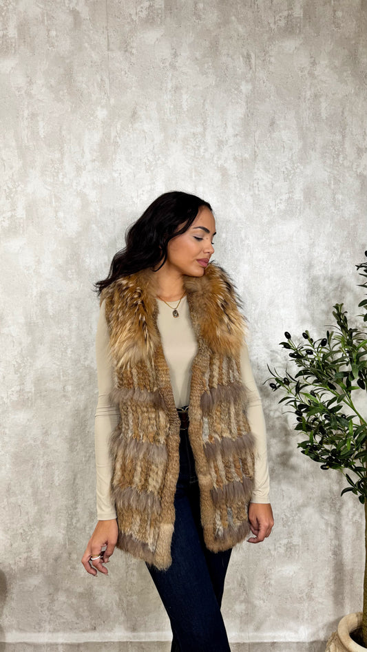 Chaleco natural Zorro