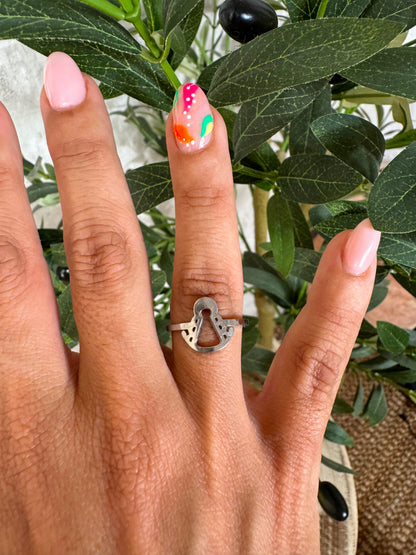 Anillo silueta