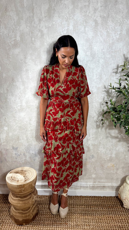 Vestido Floral - Mis Raices