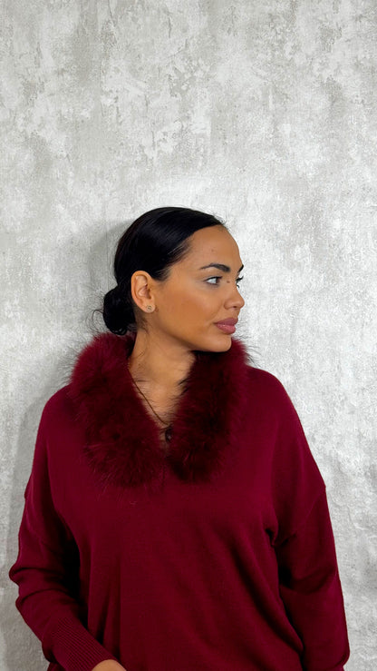 Jersey Masái Burdeos