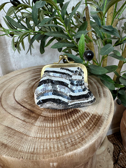 Monedero  gris