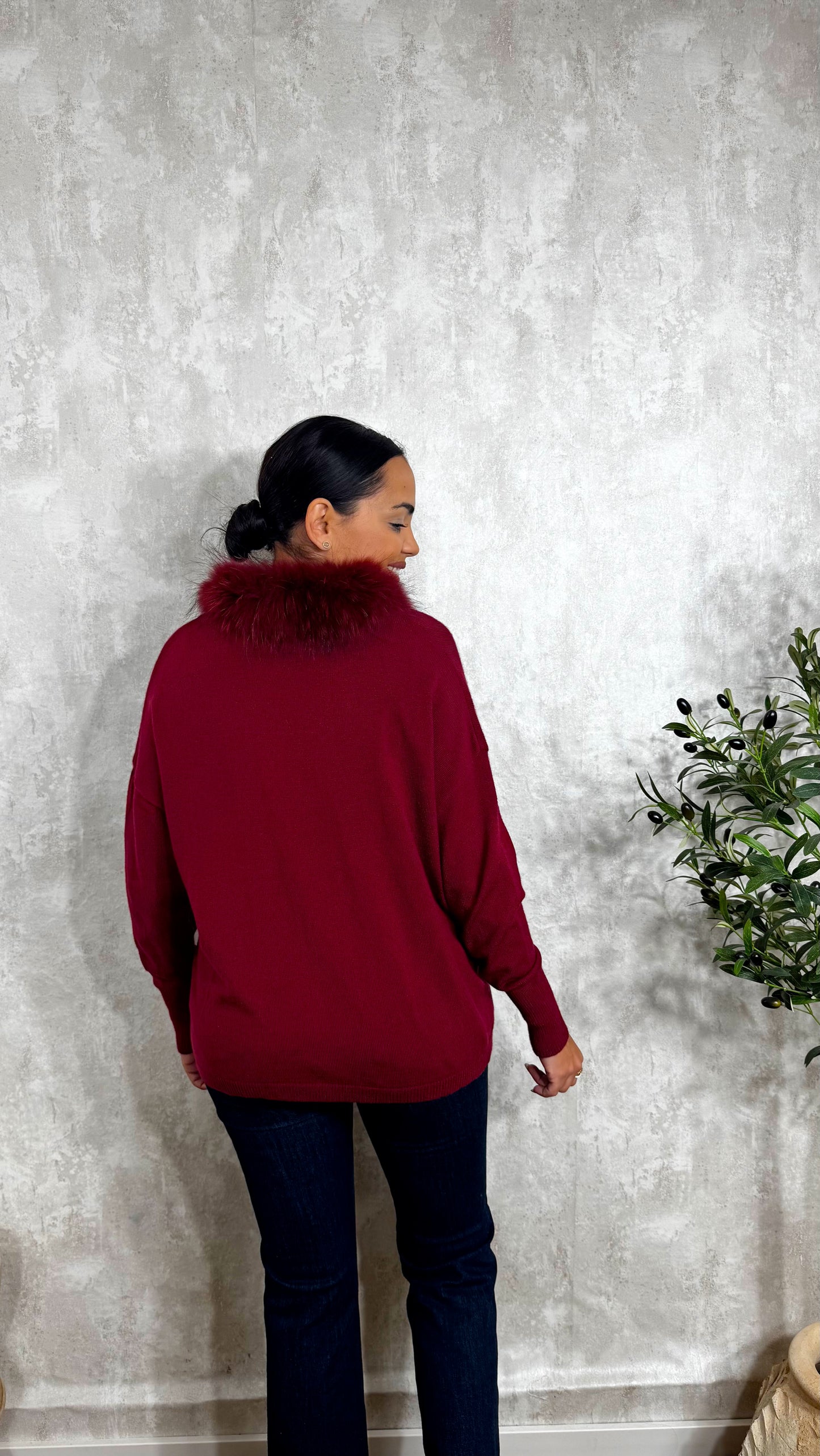 Jersey Masái Burdeos