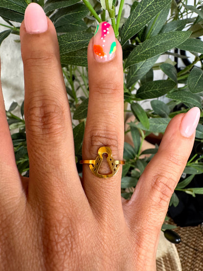 Anillo silueta