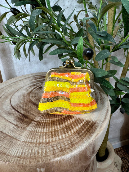 Monedero amarillo