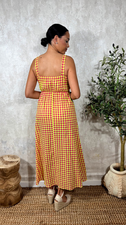 Vestido Vichy - Mis Raices
