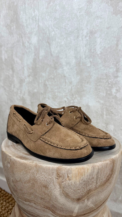 Mocasines de ante